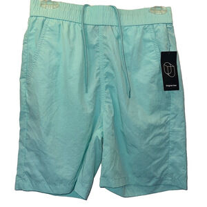Seafoam Green Drawstring Shorts, Size XS